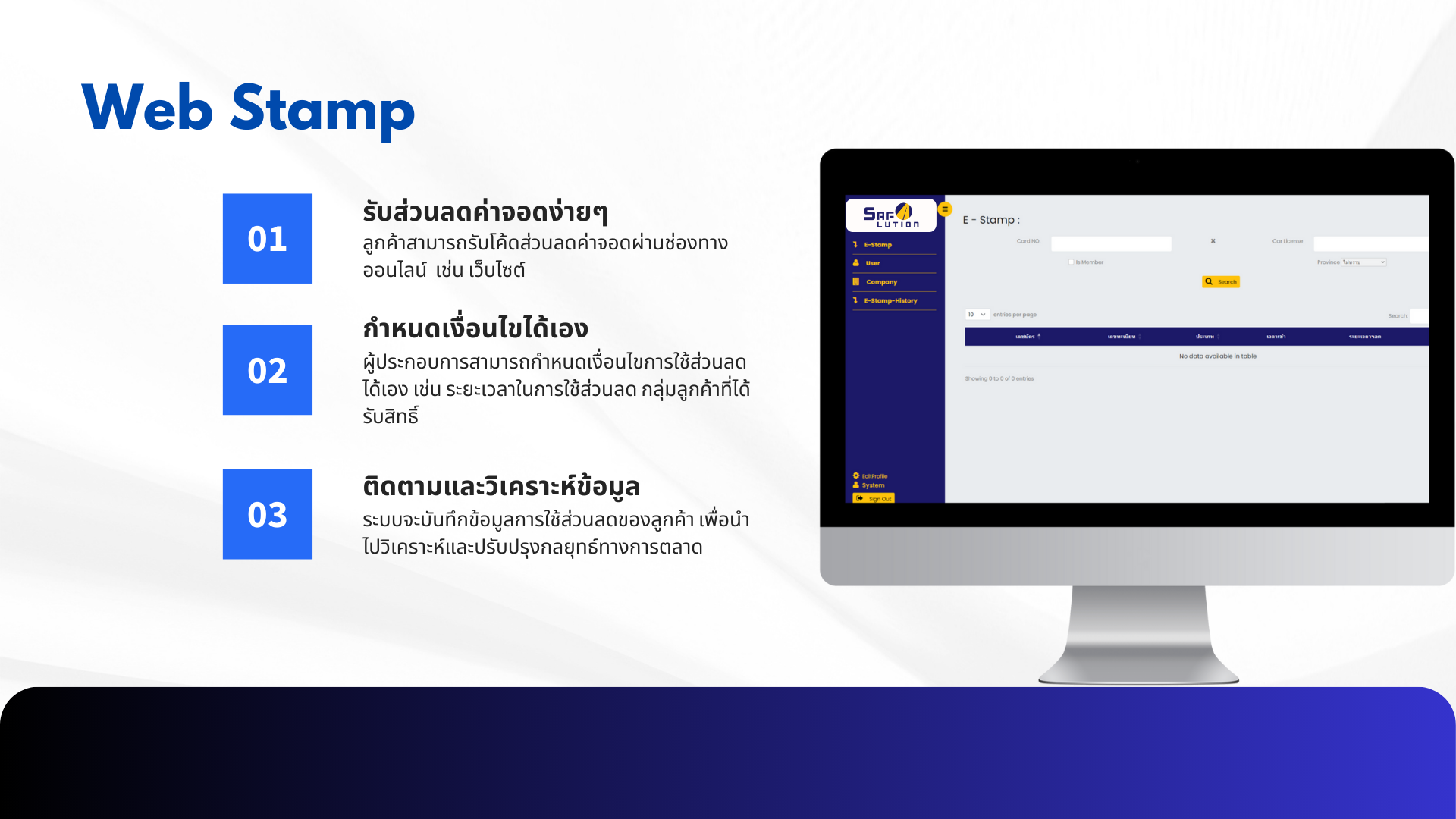 ฟีเจอร์ของadmin