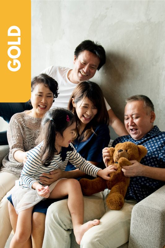 Packet Sliver ครอบครัวขนาดกลาง